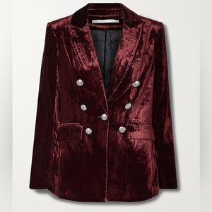 VERONICA BEARD
Gaya Dickey velvet blazer